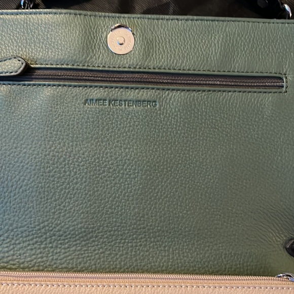 NWT Aimee Kestenberg Purse - Hunter Green - Picture 3 of 8